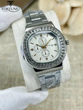 Men Multicolor PU Leather Strap Watch Round Dial Lightweight