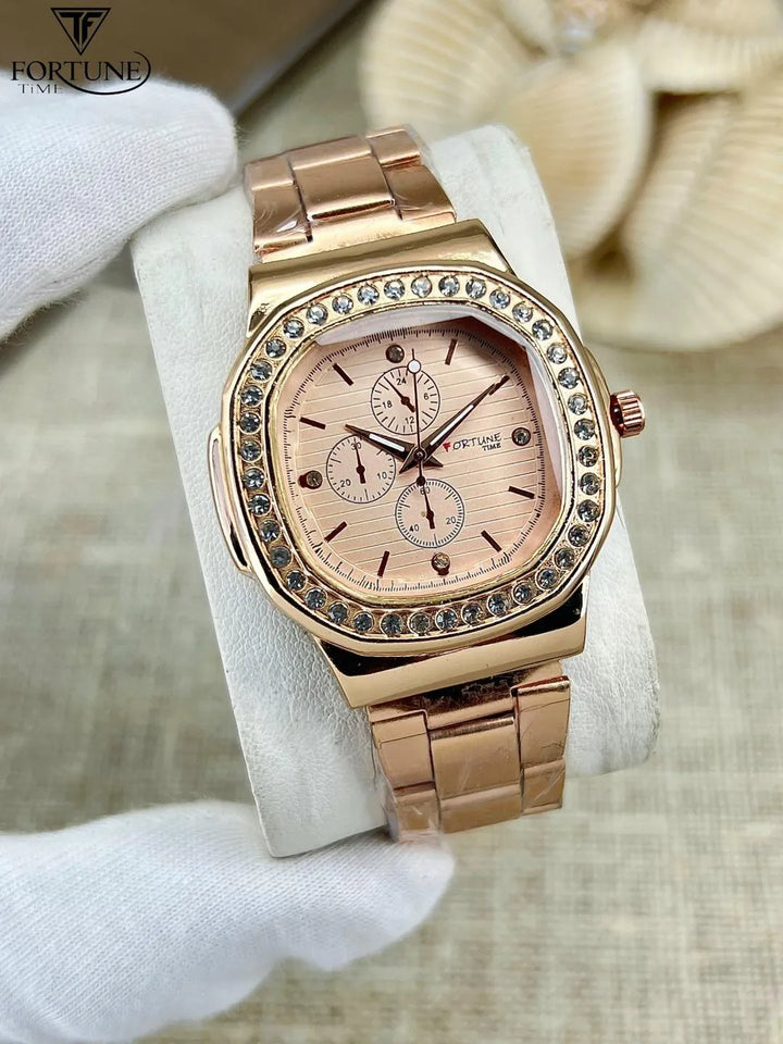 Men Multicolor PU Leather Strap Watch Round Dial Lightweight