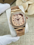 Men Multicolor PU Leather Strap Watch Round Dial Lightweight